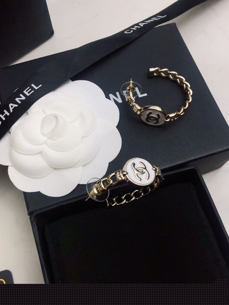 Ch*el earrings
